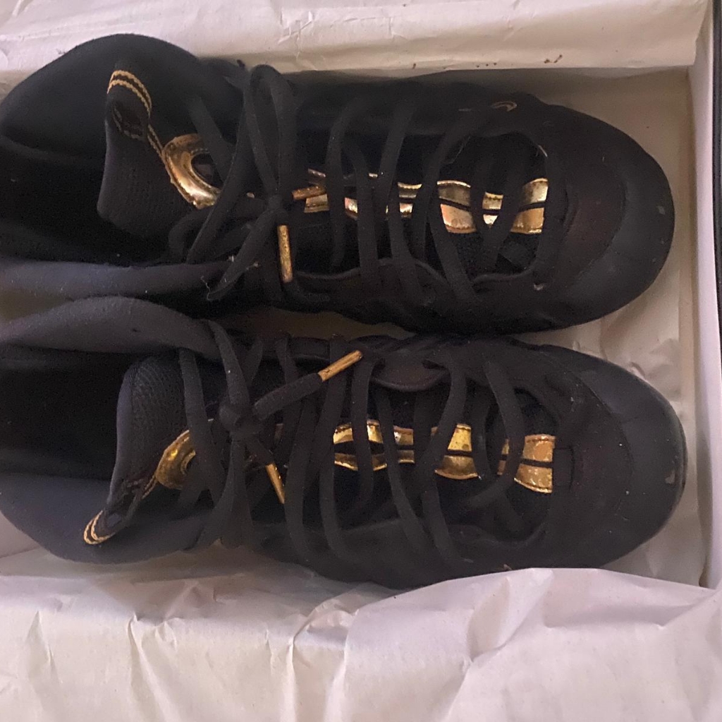 Air Foamposite Pro Metallic Gold Size 11